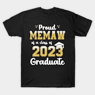 Proud Memaw of a Class of 2023 Graduate Senior Graduation T-Shirt